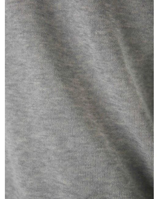 Camiseta con cuello alzado Zanone de hombre de color Gray