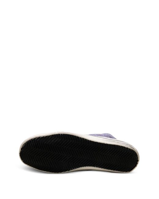 Golden Goose Deluxe Brand Purple V-Star Lab Sneakers