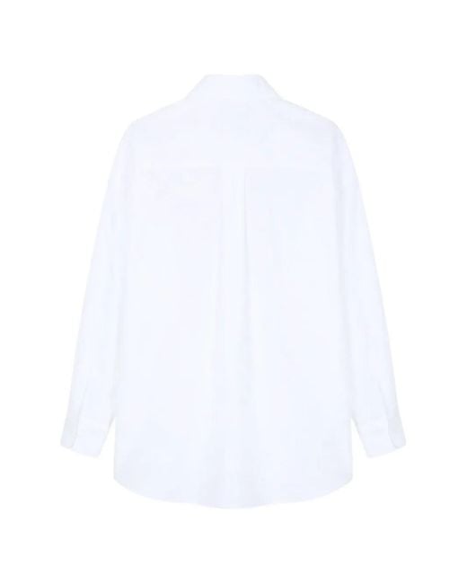Closed White Pointed-Collar Shirt