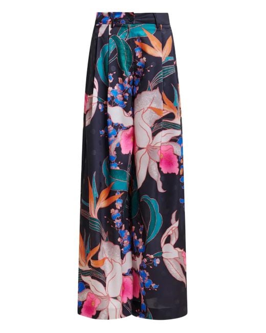 Essentiel Antwerp Ipants Broek Met Bloemenprint in het White