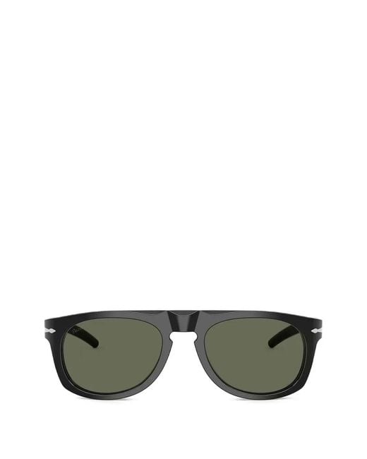 Persol Green Square Frame Sunglasses