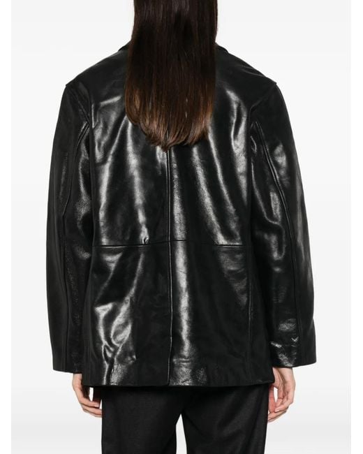Soeur Black Luciano Leather Jacket