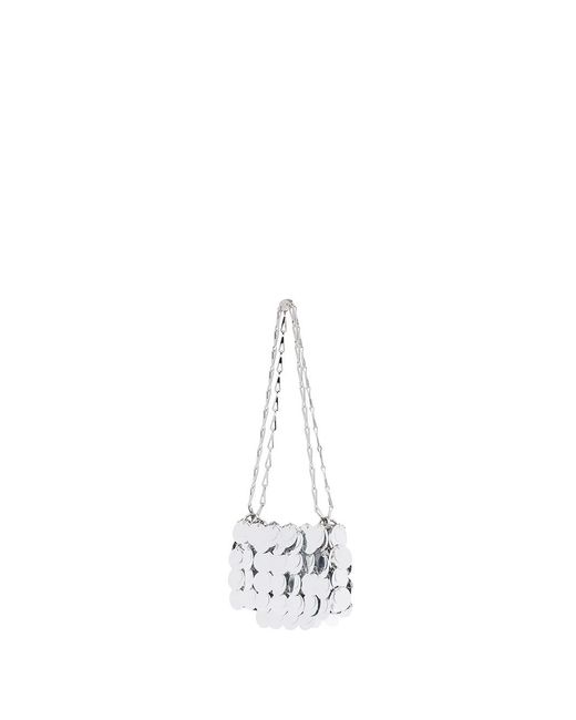Rabanne Metallic Nano 69 Shoulder Bag
