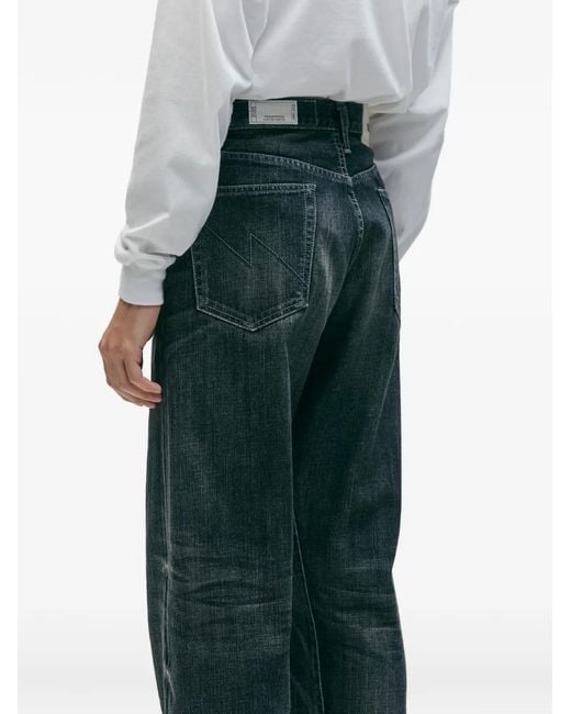 Neighborhood Blue Five-Pocket Jeans for men