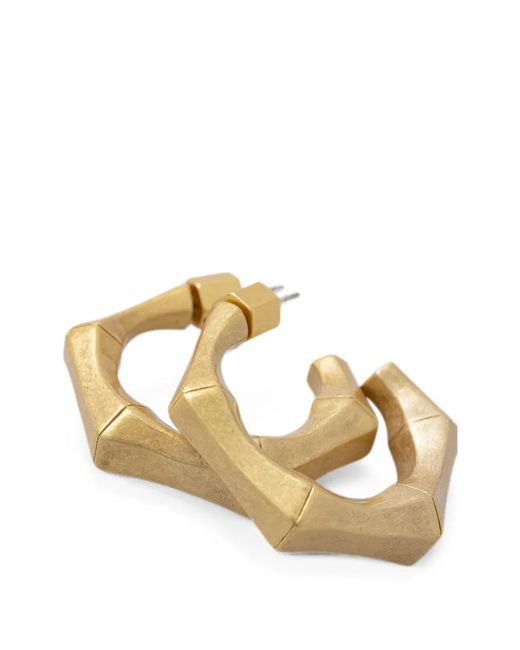 AllSaints Metallic Small Clara Hoop Earrings