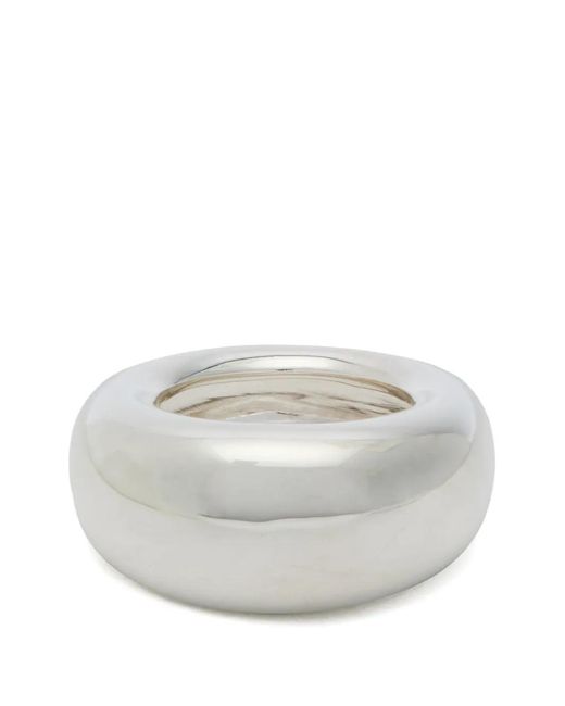 Nina Ricci White Puff Ring