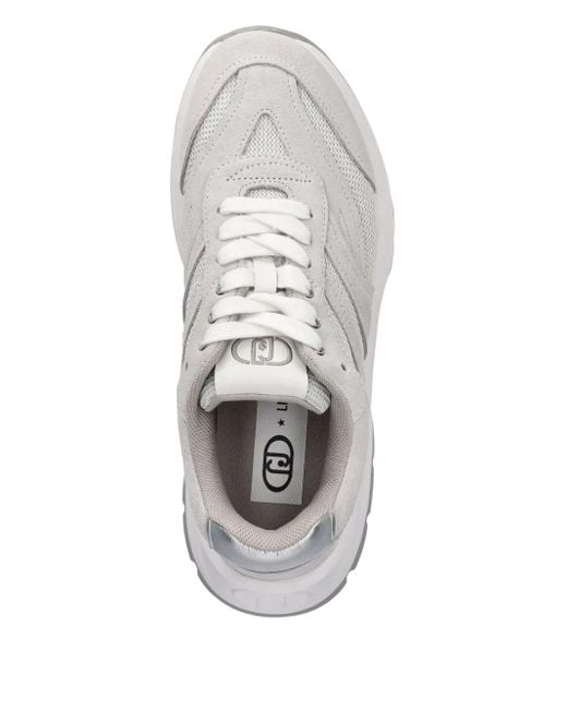 Liu Jo Sneakers Met Plateauzool in het White