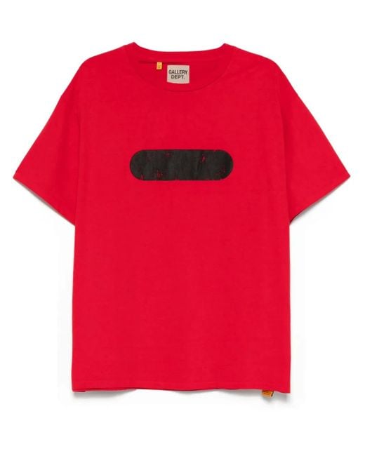 GALLERY DEPT. Gym Tシャツ Red