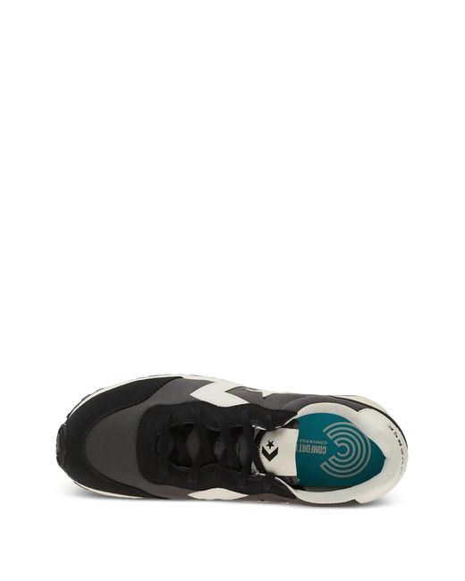 Converse Black Omega star-motif sneakers