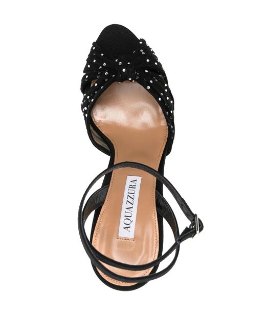 Aquazzura Slow Kisses 105mm サンダル Black