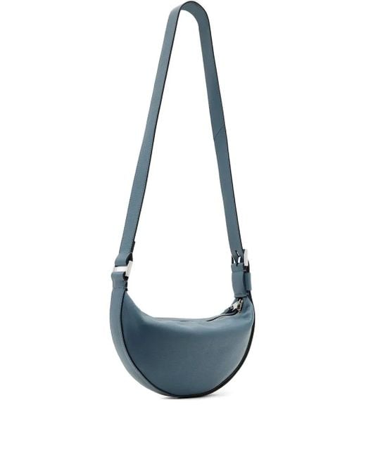 AllSaints Blue Handtasche Mit Sichelmond-Schnalle