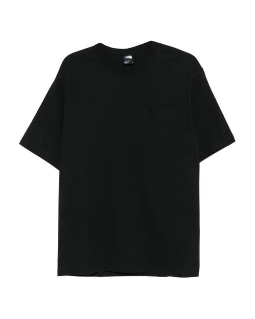The North Face Black Crewneck Logo T-Shirt for men