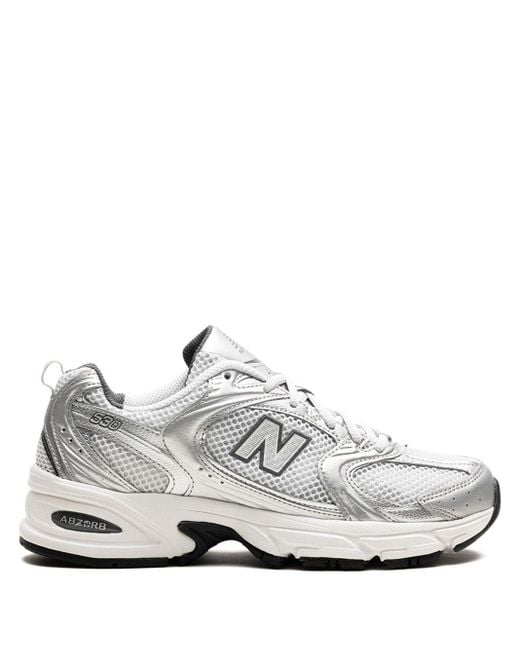 New Balance "530 ""grey/grey"" Sneakers" in het White