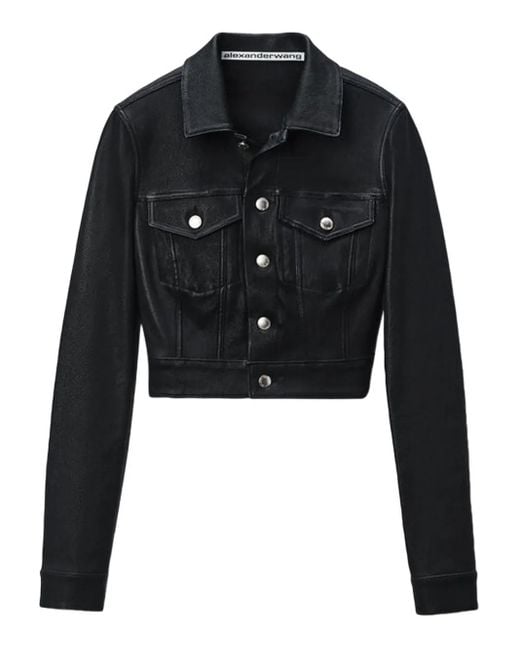 Alexander Wang トラッカージャケット Black