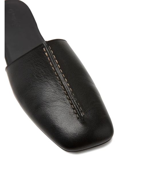 Marsèll Black Eckige Mules