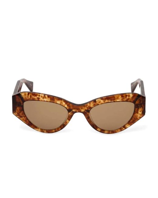 AllSaints Brown Calypso Sunglasses