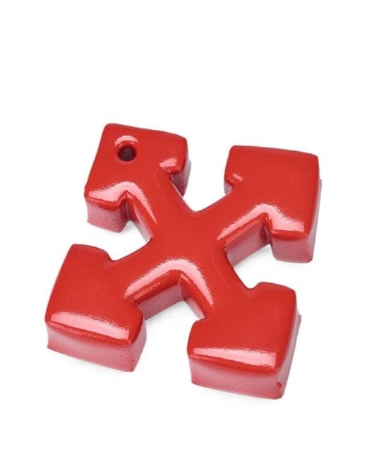 Off-White c/o Virgil Abloh Red Arrows Bag Keyring Charm for men