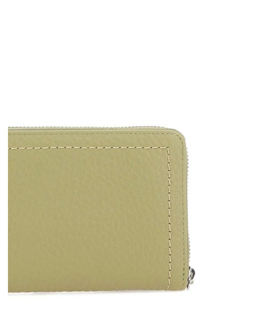 Gianni Chiarini Green Bubble Grained-Leather Wallet