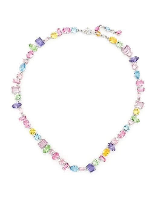 Swarovski Metallic Gema Mixed-Crystals Necklace