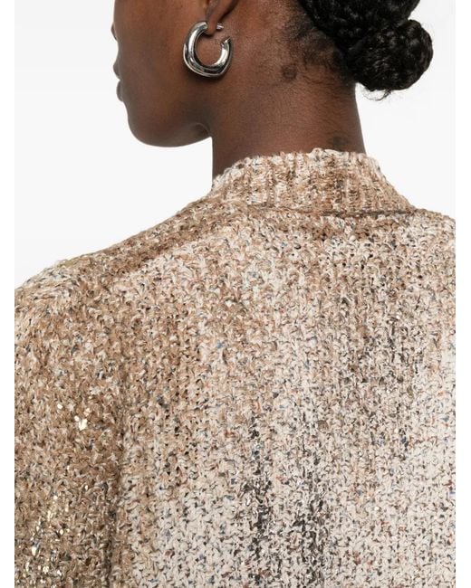 Avant Toi Natural Patch-Pocket Cardigan