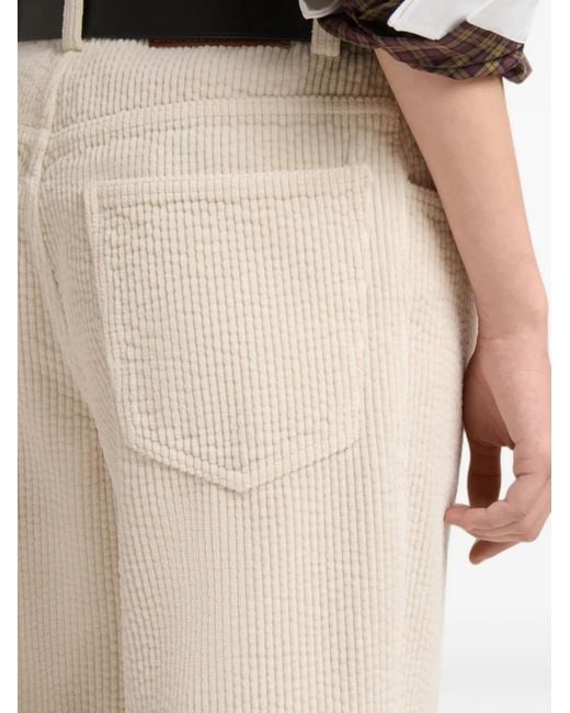 Marni Flared Broek in het White