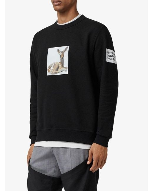 burberry deer sweatshirt