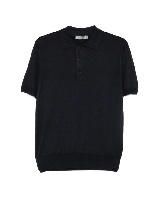 Polo Con Botones Canali de hombre de color Black