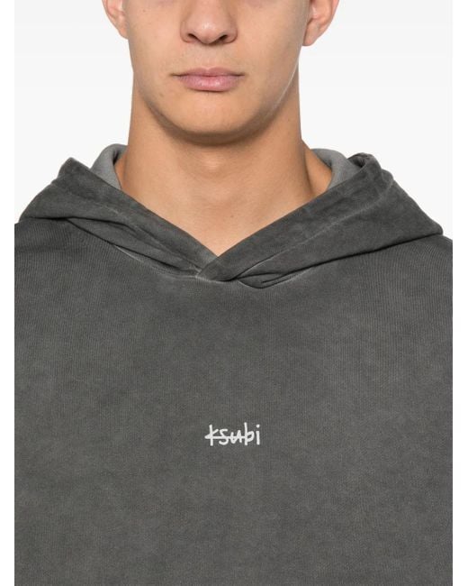 Ksubi Gray 1999 Fade Kash Hoodie for men