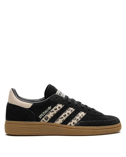 Adidas Black Handball Spezial /Wonder Leopard" Sneakers