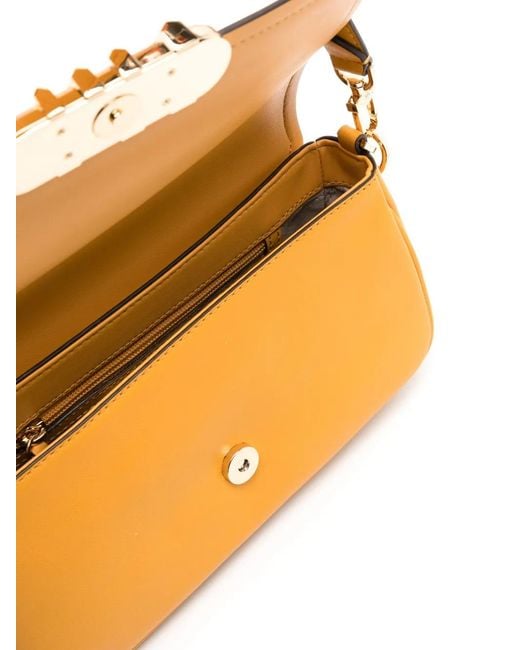 MICHAEL Michael Kors Metallic Medium Parker Leather Shoulder Bag