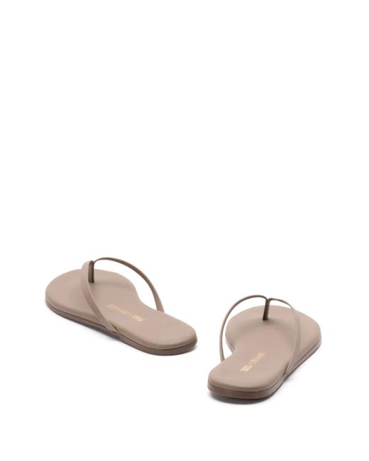 TKEES Natural Lily Flip Flops