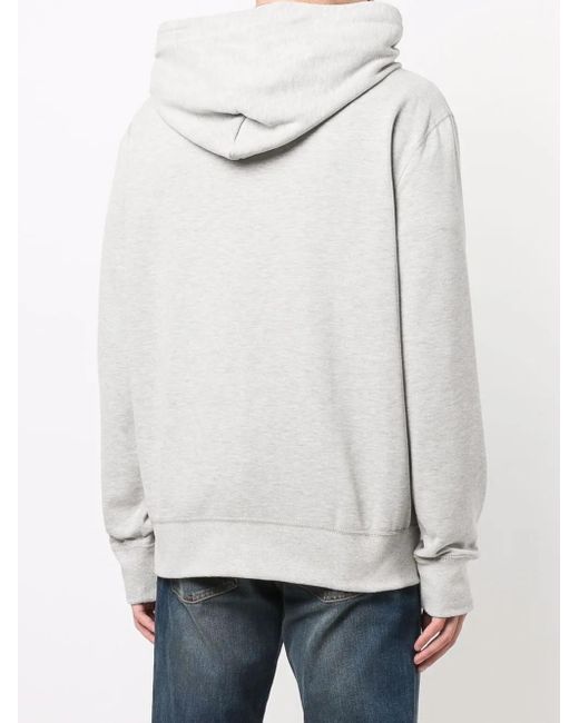 Polo Ralph Lauren Gray Rl Fleece Zip-through Hoodie for men