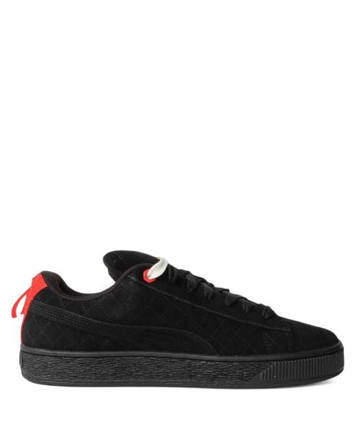 PUMA Black X Scuderia Ferrari Suede Xl Sneakers for men