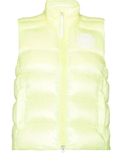 Canada Goose Yellow Cypress Quilted Gilet - Women's - Duck Feathers/polyamide