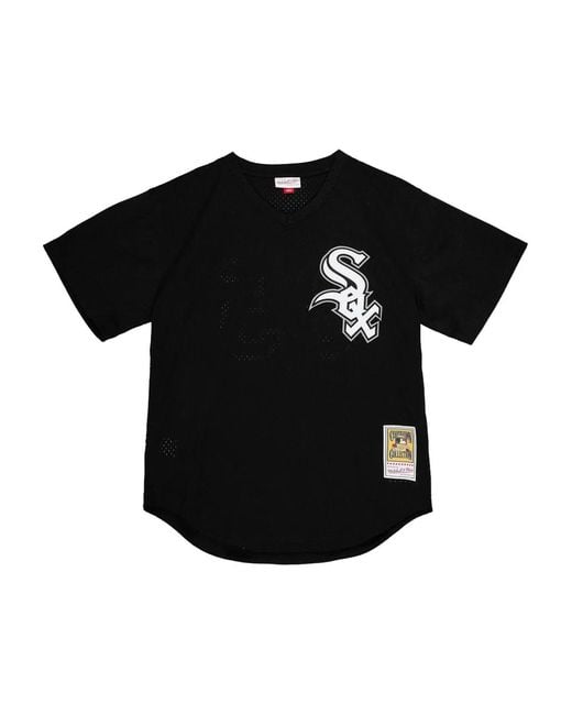 Mitchell & Ness Black Mlb Sox 1993 Frank Thomas T-Shirt for men