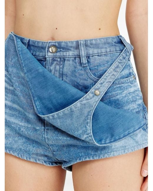 DIESEL Blue De-Drexa-Fsi1 Shorts