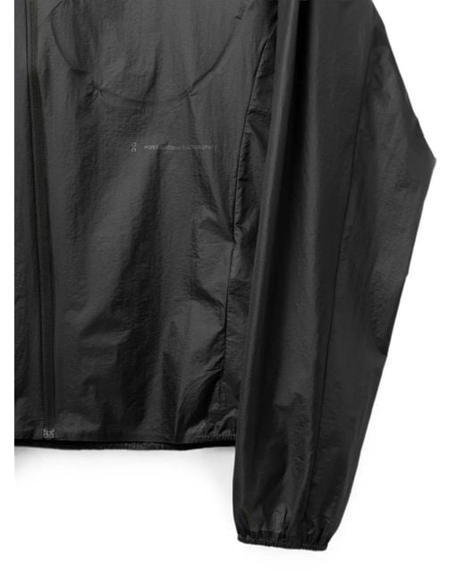On Shoes Black X Paf Zero Hooded Jacket