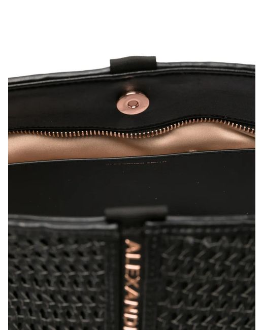 Alexander Smith Black Large Lauren Tote Bag