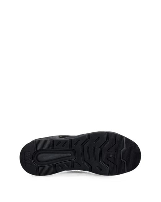 Sneakers Con Inserti E Logo di EA7 in Black da Uomo