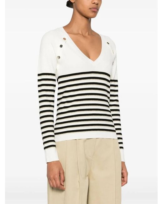Liu Jo White Sweaters