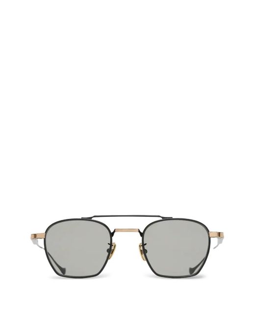 Cutler & Gross Gray Cranley 1425 Pilot-Frame Sunglasses