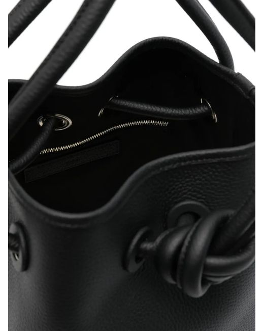 Vasic Black Mini Bond Tote Bag