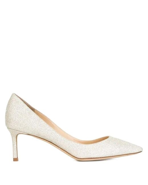 Jimmy Choo - Romy 60 Pumps - Women - Leather/metallic Fibre - 39.5