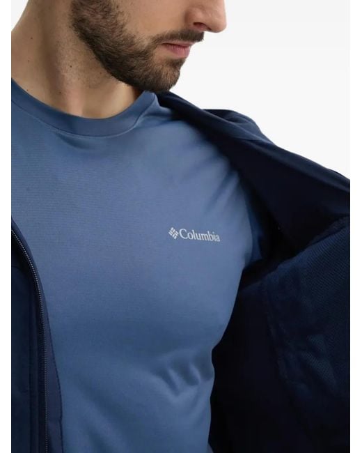メンズ Columbia フーデッド ジャケット Blue