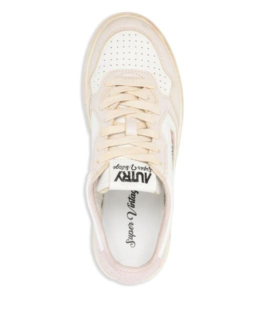 Autry White Super Vintage Sneakers
