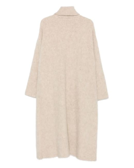 Roberto Collina Natural Pocket Shawl-Collar Cardigan
