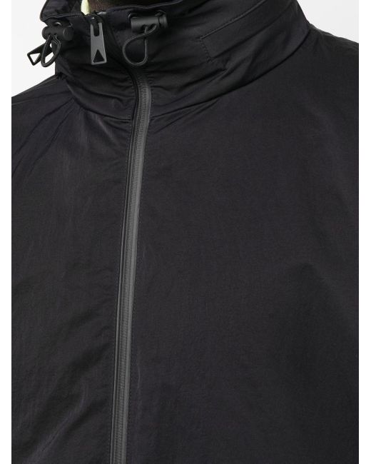 Bottega Veneta Black Hooded Zip-fastening Jacket for men