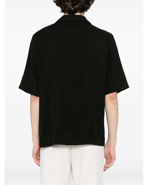 Amiri Overhemd Met Patch in het Black voor heren