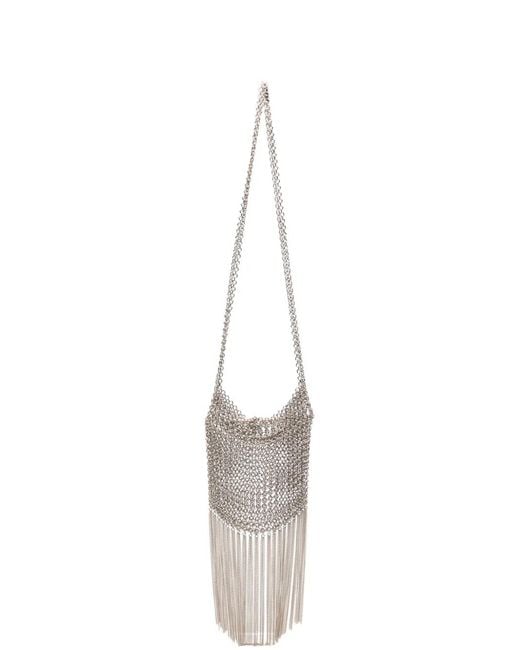 Silvia Gnecchi White Apollonia Shoulder Bag