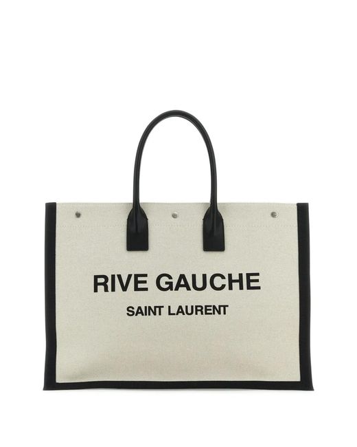 Saint Laurent Natural Rive Gauche Handbag